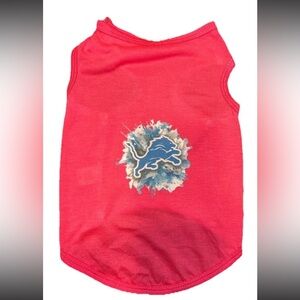 Dog T-Shirt with Graphic Pink Medium NWT